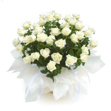 White Roses Bunch 