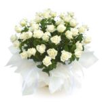 White Roses Bunch