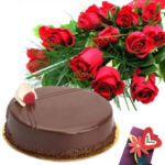 Roses + Cake